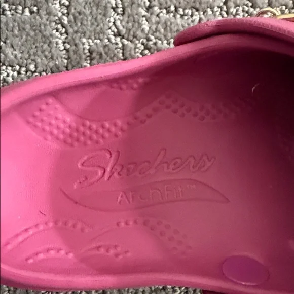 Skechers Pink Arch Fit Clogs-snoop dog - Picture 5 of 7